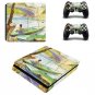 Chinese Painting Decal Skin Vinyl PS4 Slim Console+2 Controller Sticker for PS4 Slim