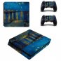 Chinese Painting Decal Skin Vinyl PS4 Slim Console+2 Controller Sticker for PS4 Slim
