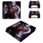 PS4 Slim Skin Sticker Kit for Playstation 4 S Console and Controller - Punk Rock Vinyl Decal