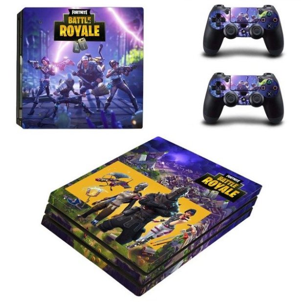 Game F Vinyl Decal PS4 Pro Skin Sticker for Sony PS4 PRO Console & Controllers Skins