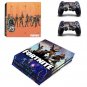 Game F Vinyl Decal PS4 Pro Skin Sticker for Sony PS4 PRO Console & Controllers Skins
