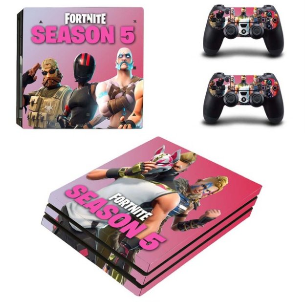 Game F Vinyl Decal PS4 Pro Skin Sticker for Sony PS4 PRO Console&Controllers Skins