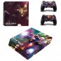 Iron Man Skin PS4 PRO Sticker Console and 2 Controller Decals Stickers for Sony Playstation 4 PRO