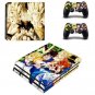 Dragon Ball of PS4 Pro Skin Sticker For Sony PS4 PRO Console protection film+2Pcs Controller Skins
