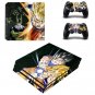 Dragon Ball of PS4 Pro Skin Sticker For Sony PS4 PRO Console protection film+2Pcs Controller Skins