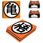 Dragon Ball Decal Skin PS4 PRO Sticker Console+2Controller Decals Stickers for PS4 PRO
