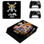 One Piece PS4 Pro Skin Sticker For Sony PS4 PRO Console Protection Film+2Pcs Controller Skins