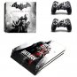 PS4 PRO Skin Sticker for PS4 PRO Console Skin Decal Sticker Batman+2 Controller Skins Set