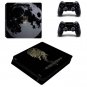Final Fantasy Vinyl Cover Decal PS4 Slim Skin Sticker for Sony PS4 Console+2PCS Design Stickers