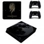 Final Fantasy Vinyl Cover Decal PS4 Slim Skin Sticker for Sony PS4 Console+2PCS Design Stickers