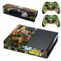 F Game Cosole Decal Skin Stickers for Xbox One Console Vinyl Skin+2PCS Controller Stickers