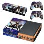 F Game Cosole Decal Skin Stickers for Xbox One Console Vinyl Skin+2PCS Controller Stickers
