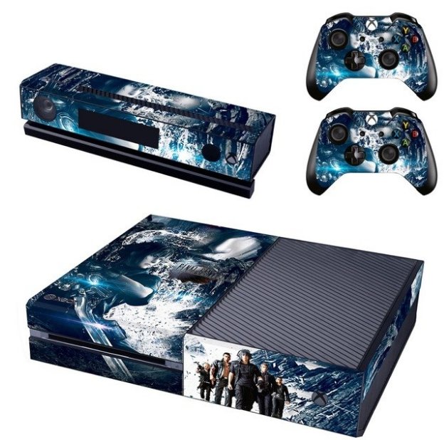For XBOX ONE Skins Design:Final Fantasy XV Vinyl Decal Sticker For X One Console+Controller