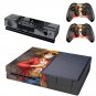 Anime One Piece Luffy Decal Vinyl Skin Stickers Wrap Cover for Xbox One Console & 2 Controllers