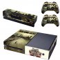 The Walk Dead Decal Skin Stickers For Microsoft Xbox 1 Console+ 2PCS Stickers+ Kinect Skin