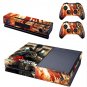 Vinyl Skin Stickers Wrap Cover of GEARS OF WAR for Xbox One Console & 2 Controllers
