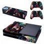 For Body Cover Vinyl Skin Sticker:Star Wars Civil War Design Skins for XBOX 1 Console+Controller