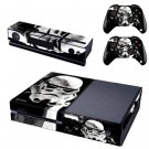 Star Wars Phasma Vinly Decal Skin for XBOX 1 Console Skin+2 Wireless Remote Controller Sticker Cover