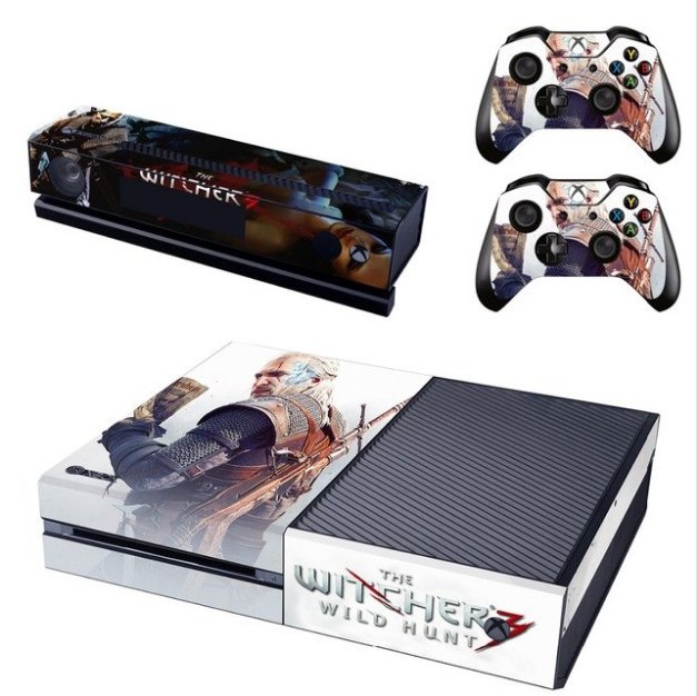 The Witcher 3 Wild Hunt Vinyl Decal Sticker New Design Skins for XBOX 1 Console+Controller