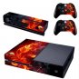 Custom Vinyl Decals Skins For XBOX ONE Console+2PCS PVC Decal Kinect Controller Stickers Cover