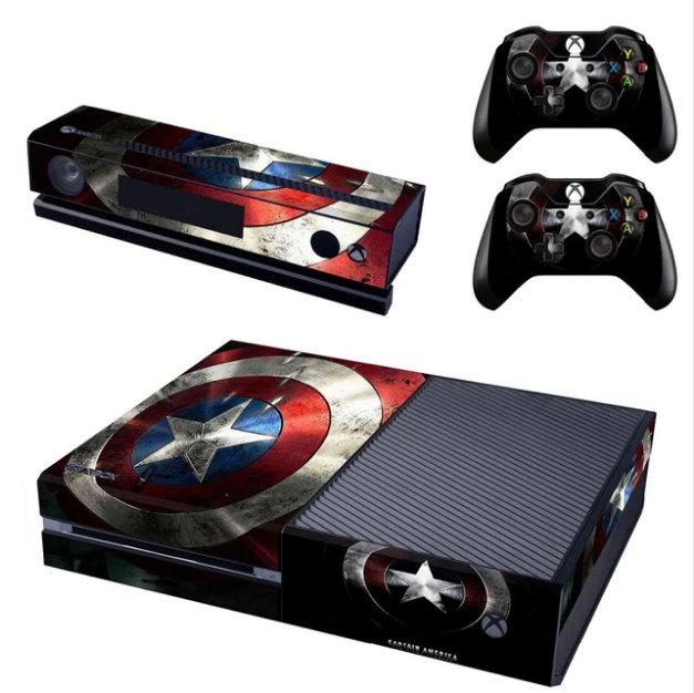 Super Hero Vinyl Skin Super Man Decal Skins Sticker for XBOX ONE Console and Controller