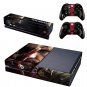 Metal Gear Solid V Full Protective Skin Sticker Cover Decal for XBOX 1 Console Kinect+2controller