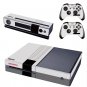 Full Body Grey Skin Sticker Cover Decal Protector for XBOX ONE Console Kinect and 2 controller skins