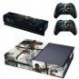For Xbox One Vinyl Skin:Tomb Raider 9 New Design Console+Kinect Controller Skin Sticker For XBOX 1