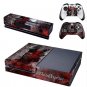 Bloodborne Full Protective Skin Sticker Cover Decal for XBOX 1 Console Kinect+2 controller skins