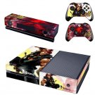 Street Fighter:Gouki Full Body Protective Film Decals Skin Sticker For XBOX 1 Console&Controller