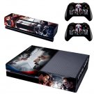 For XBOX ONE Console Skin and Controller Skins Sticker: Vinyl Decals Star Wars:Clvil War