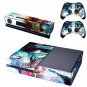 Multi Color Designer Skin Sticker for Xbox One Console With Two Wireless Controller Decal