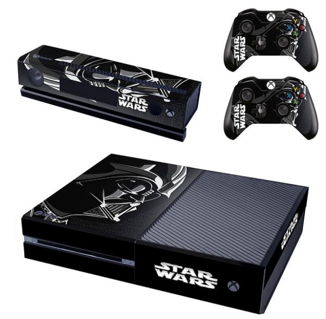 Star Wars Full Protective Skin Sticker Cover Decal for XBOX 1 Console Kinect+2 controller skins