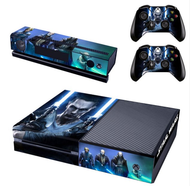 Star Wars Vinyl Decal Skin Stickers Cover for Xbox 1Console+Decals Skins For Kinect 2 Controllers