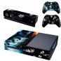 Joker Arkham City Vinyl Skin Stickers Wrap Cover for Xbox One Console & 2 Controllers
