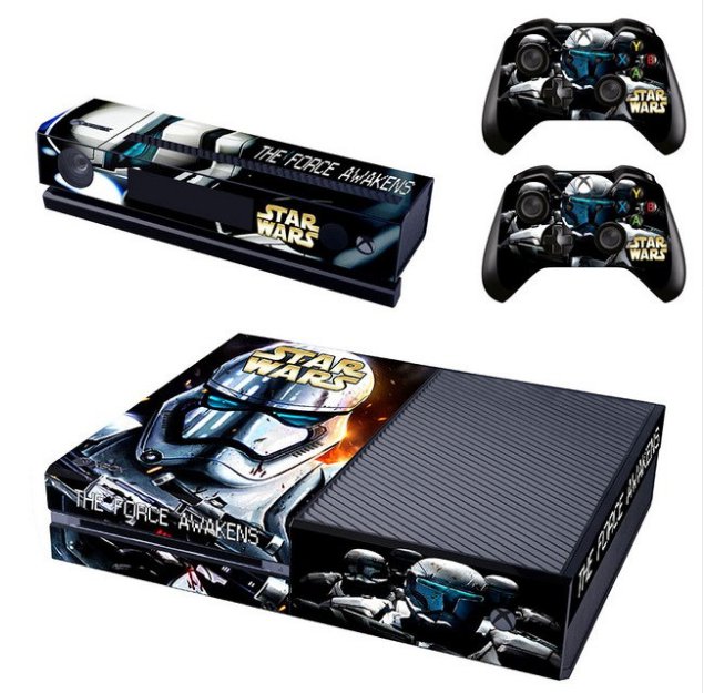 Star Wars Serios Vinyl Console+Controller Skins Sticker For Mircosoft XBOX 1 Console Skin&Kinect