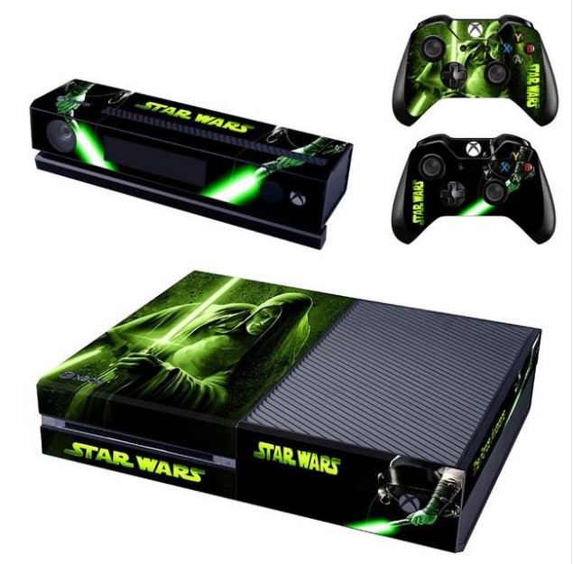 Star Wars Serios Vinyl Console+Controller Skins Sticker For Mircosoft XBOX 1 Console Skin&Kinect