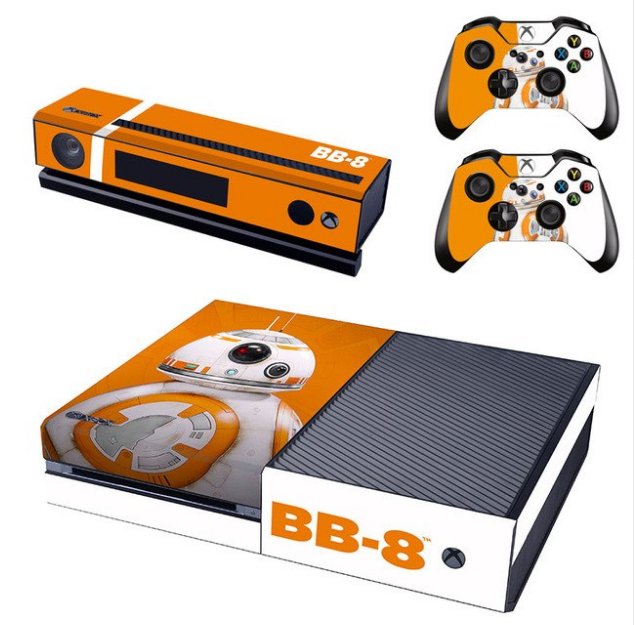 Star Wars Serios Vinyl Console+Controller Skins Sticker For Mircosoft XBOX 1 Console Skin&Kinect