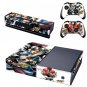 For Microsoft XBOX 1 console Street Fighter ticker Decal+2 Controller Skins sticker