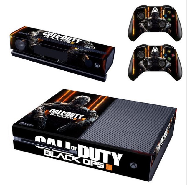 High Quality Controller Skin Sticker for XBOX ONE Gaming Console +2 Controller Sticker Decal