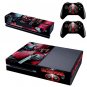 Dead Pool PVC Skin Sticker For Xbox 1 Console+2Pcs Controller Skin+Kinect Protective Cover