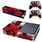 Dead Pool PVC Skin Sticker For Xbox 1 Console+2Pcs Controller Skin+Kinect Protective Cover