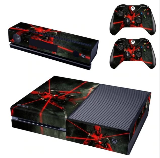 DeadPool Vinyl Skins Dead Pool Skin Sticker for XBOX ONE Console and ...