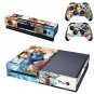 Street Fighter Full Protective Skin Sticker Cover Decal for XBOX 1 Console Kinect+2 controller skins