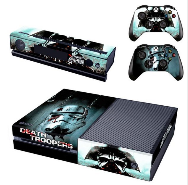 Star Wars:Death Troopers Skins Full Body Vinyl Decal Skin Sticker For Xbox 1 Console+Controllers
