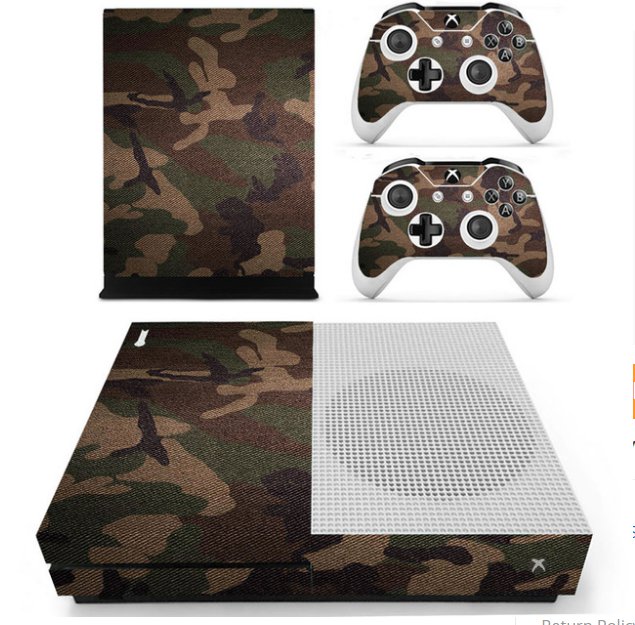 Vinyl Controller+Console Skin Multi Color Skins Sticker For Mircosoft XBOX ONE Controllers