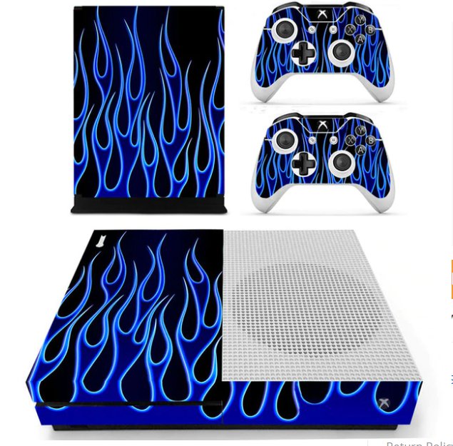 Vinyl Controller+Console Skin Multi Color Skins Sticker For Mircosoft XBOX ONE Controllers