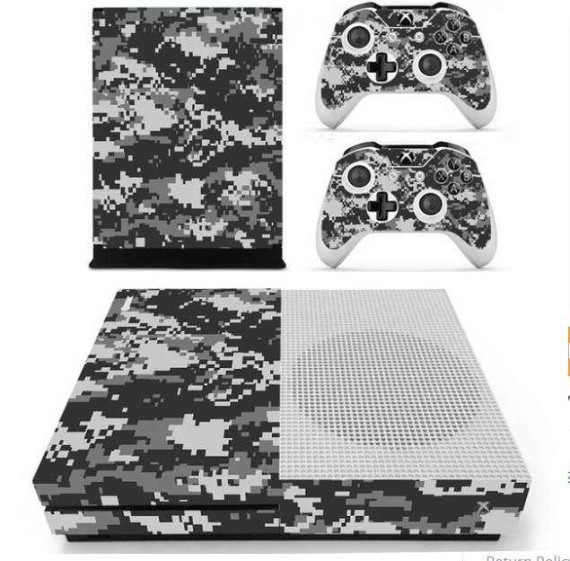 Vinyl Controller+Console Skin Multi Color Skins Sticker For Mircosoft XBOX ONE Controllers