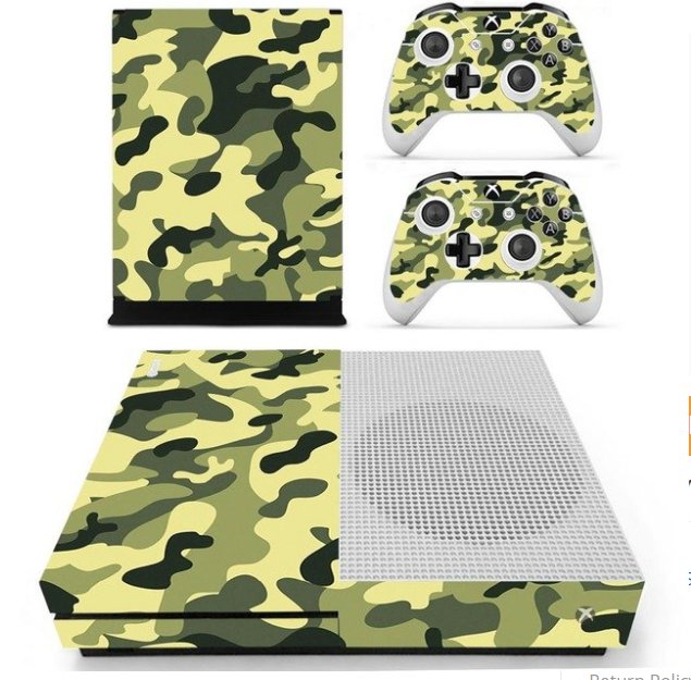 Vinyl Controller+Console Skin Multi Color Skins Sticker For Mircosoft XBOX ONE Controllers