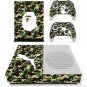 Vinyl Controller+Console Skin Multi Color Skins Sticker For Mircosoft XBOX ONE Controllers